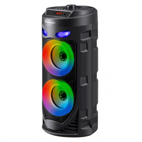Defender głośnik CRASHBOOM, Li-Ion, 2.0, 16W, czarny, z mikrofonem Defender głośnik CRASHBOOM, Li-Ion, 2.0, 16W, czarny, z mikrofonem