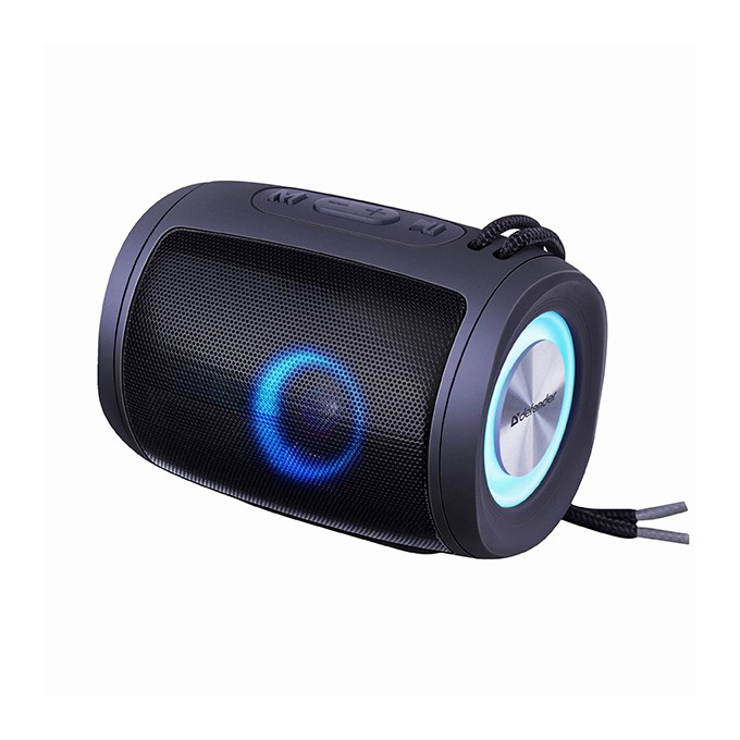 Defender głośnik ENJOY S200, Li-Ion, 1.0, 5W, czarny, regulacja głośności, przenośny, z podświetleniem LED, 