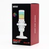 Marvo, gamingowy mikrofon, BLAST 60 White, biały, Podświetlenie RGB, wejście słuchawkowe