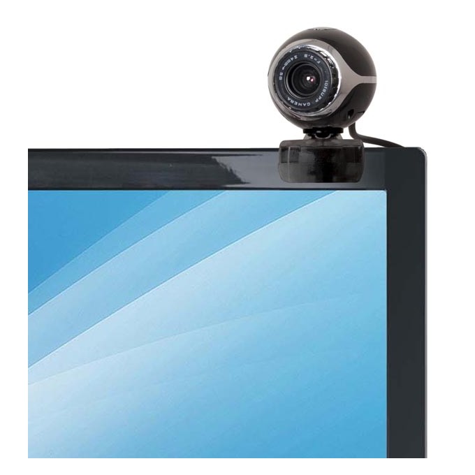 Defender Web kamera C-090, 0.3 Mpix, USB 2.0, czarna, na notebook/LCD