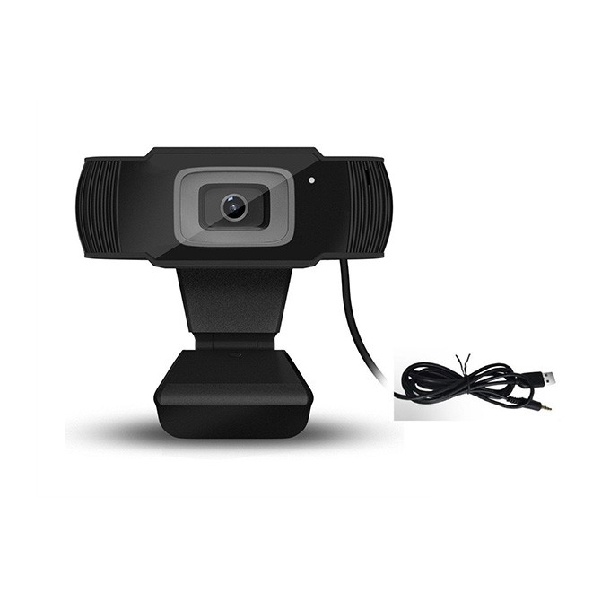 Powerton HD Webkamera PWCAM1, 720p, USB, czarna