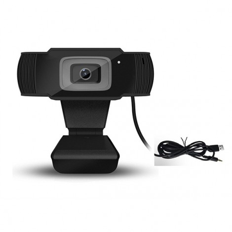 Powerton HD Webkamera PWCAM1, 720p, USB, czarna