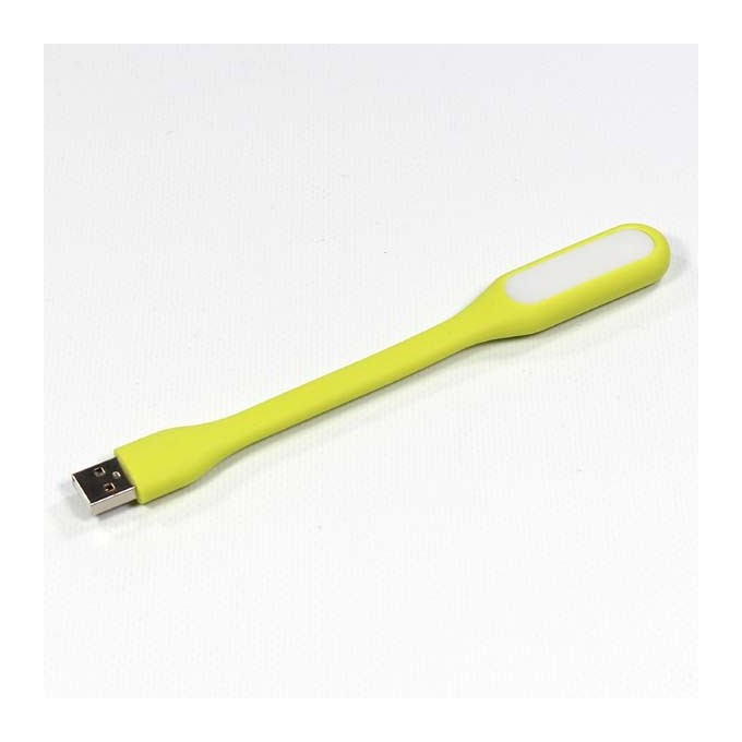 Lampka dla notebooka, gumowe, zielony, USB, LED