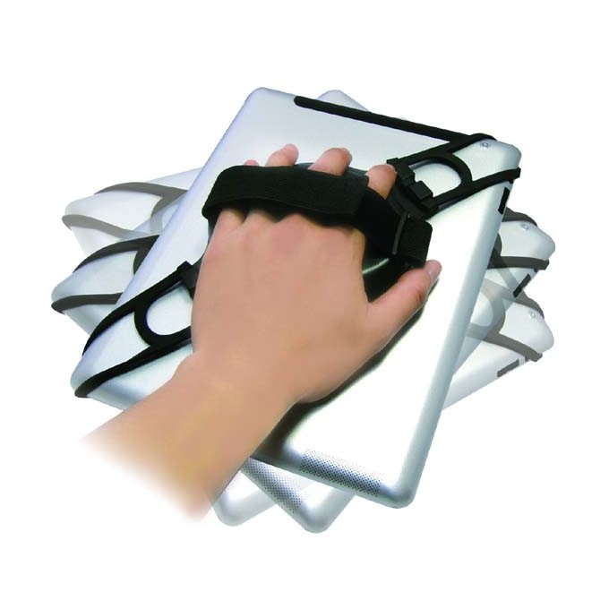 Stojak pod tablet, obrotowy, czarny, do iPady i tablety od 6-11"