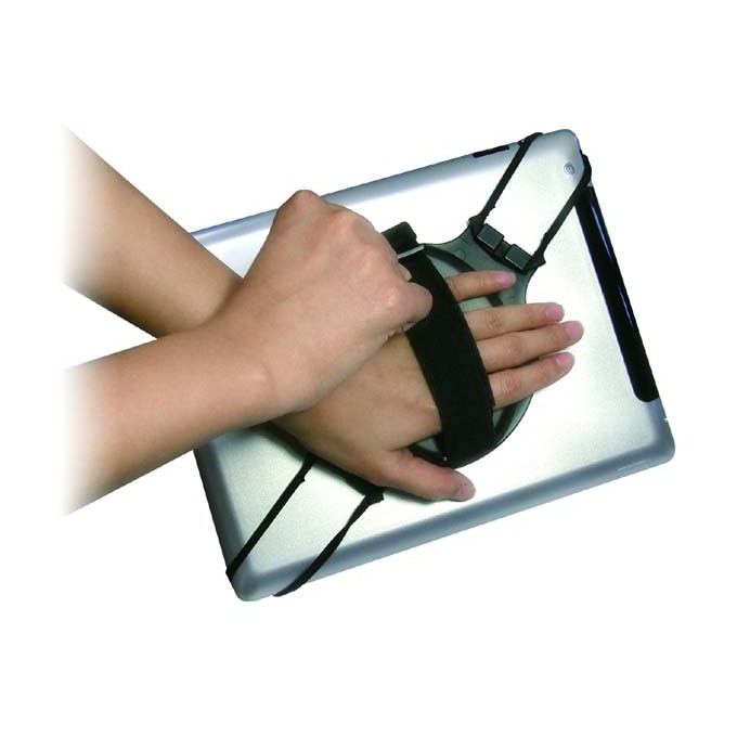 Stojak pod tablet, obrotowy, czarny, do iPady i tablety od 6-11"