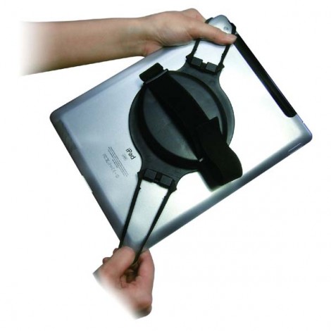 Stojak pod tablet, obrotowy, czarny, do iPady i tablety od 6-11"