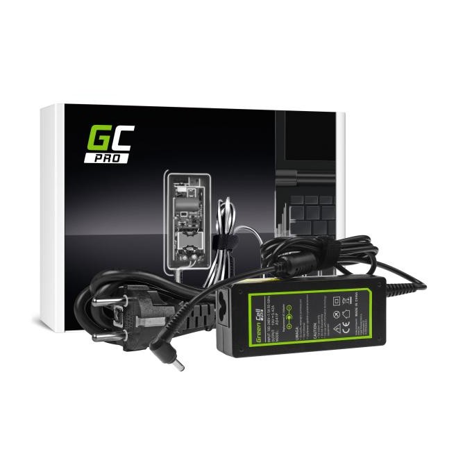 Green Cell Ładowarka Asus Green Cell 19V, 3.42A, 65W, AD41P zabezpieczenie przed przegrzaniem