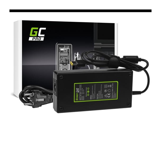 Green Cell Ładowarka Lenovo Legion Green Cell 20V, 8.5A, 170W, AD117P zabezpieczenie przed przegrzaniem