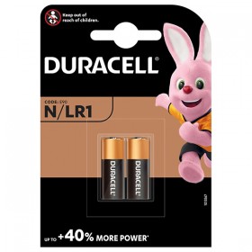 Bateria alkaliczna, LR1, MN9100, LR1, Duracell, blistr, 2-pack, 42466, Basic