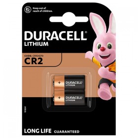 Bateria alkaliczna, CR2, CR2, Duracell, blistr, 2-pack, 42453