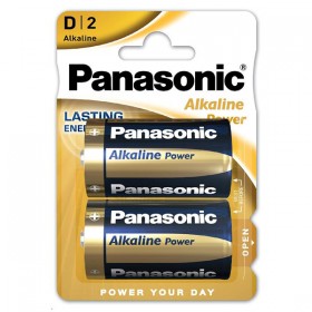 Bateria alkaliczna, D (LR20), ogniwo typ D, 1.5V, Panasonic, blistr, 2-pack, Alkaline power