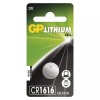Bateria litowa, CR1616, CR1616, 3V, GP, blistr, 1-pack