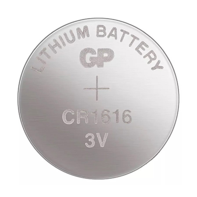 Bateria litowa, CR1616, CR1616, 3V, GP, blistr, 1-pack