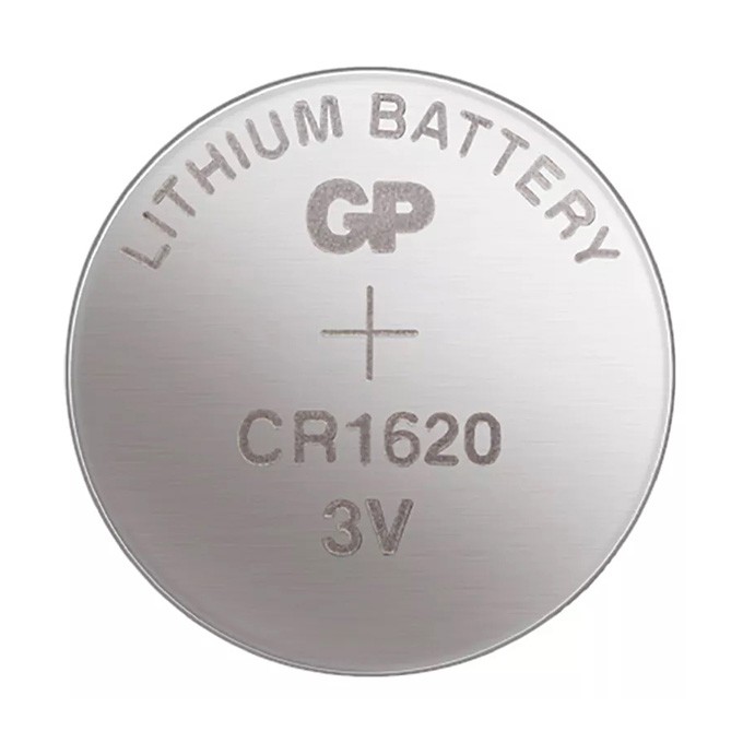 Bateria litowa, CR1620, CR1620, 3V, GP, blistr, 1-pack