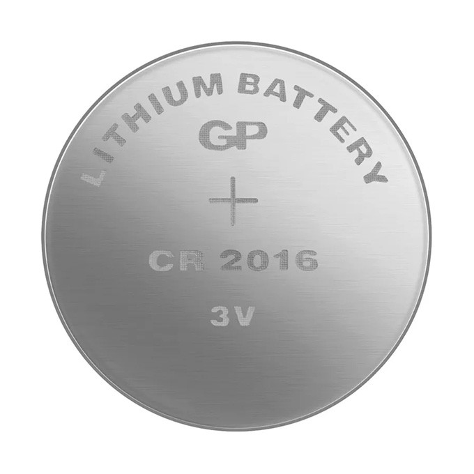 Bateria litowa, CR2016, CR2016, 3V, GP, blistr, 2-pack