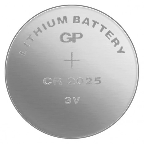 Bateria litowa, CR2025, CR2025, 3V, GP, blistr, 2-pack