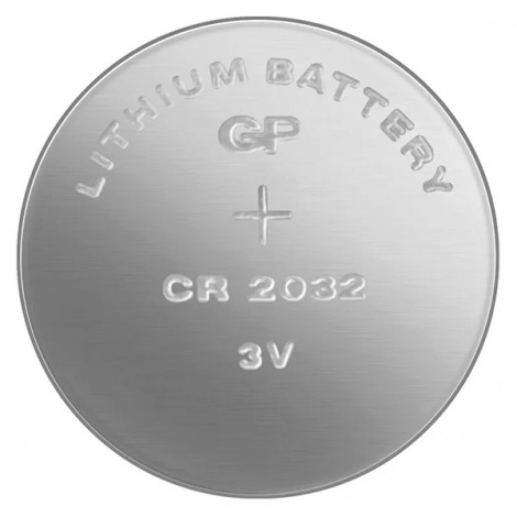 Bateria litowa, CR2032, CR2032, 3V, GP, blistr, 2-pack
