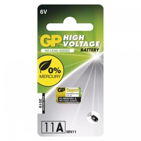 Bateria specjalna alkaliczna, 11AF (MN11), 11AF, 6V, GP, blistr, 1-pack, specjalny