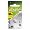 Bateria alkaliczna, A76F (LR44), LR44, 1.5V, GP, blistr, 1-pack
