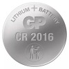 Bateria litowa, guzikowa, CR2016, 3V, GP, blistr, 5-pack