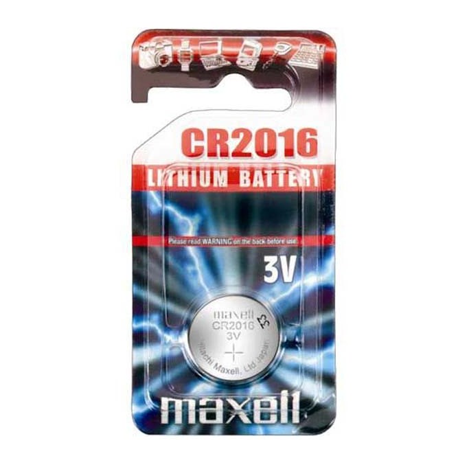 Bateria litowa, guzikowa, CR2016, 3V, Maxell, blistr, 1-pack