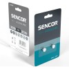 Bateria alkaliczna, LR44, LR44, 1.5V, Sencor, blistr, 2-pack