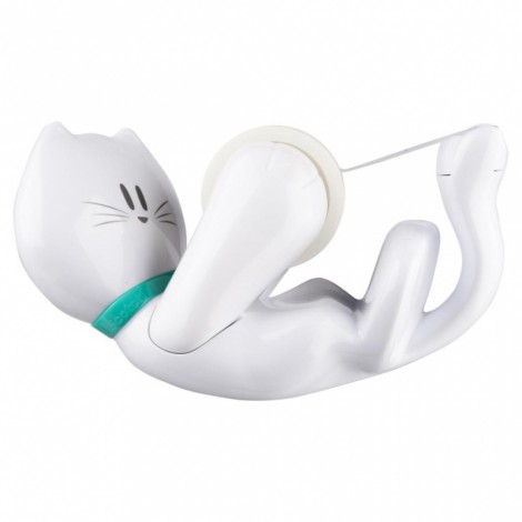 Dyspenser do taśm Scotch® w kształcie kotka (C39 KITTY), taśma GRATIS