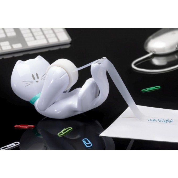 Dyspenser do taśm Scotch® w kształcie kotka (C39 KITTY), taśma GRATIS