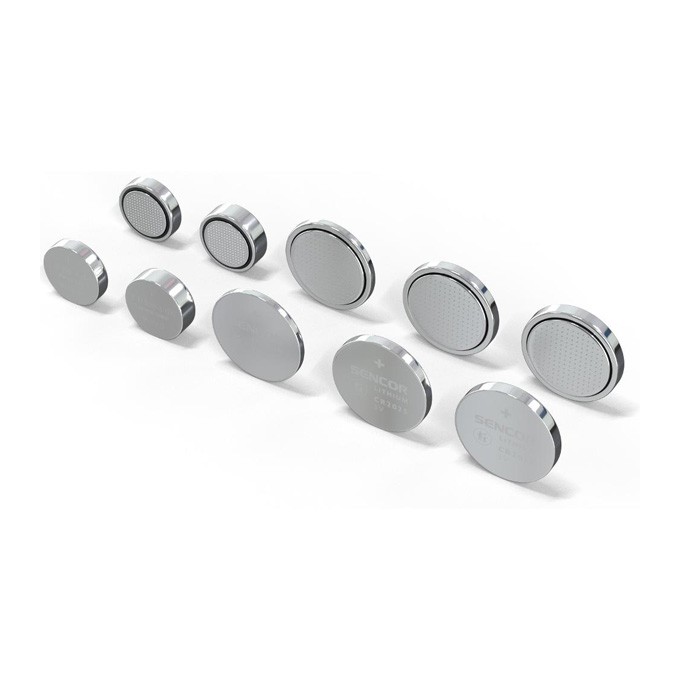 Bateria litowa, CR2025, CR2025, 3V, Sencor, blistr, 1-pack