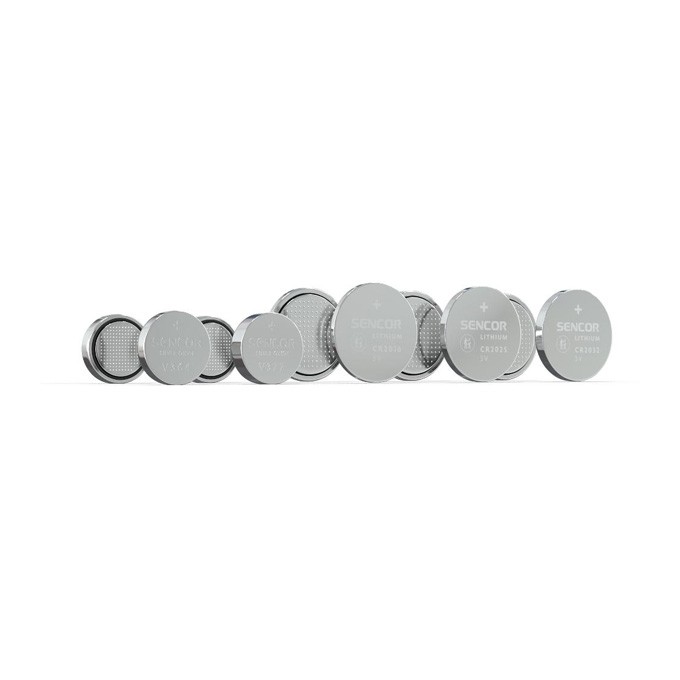 Bateria litowa, CR2032, CR2032, 3V, Sencor, blistr, 2-pack