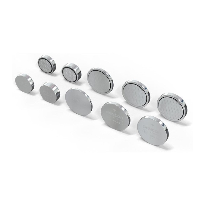 Bateria litowa, CR2032, CR2032, 3V, Sencor, blistr, 2-pack