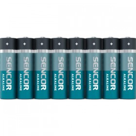 Bateria alkaliczna, AA (LR6), AA, 1.5V, Sencor, kartonik, 40-pack, 10x 4-pack