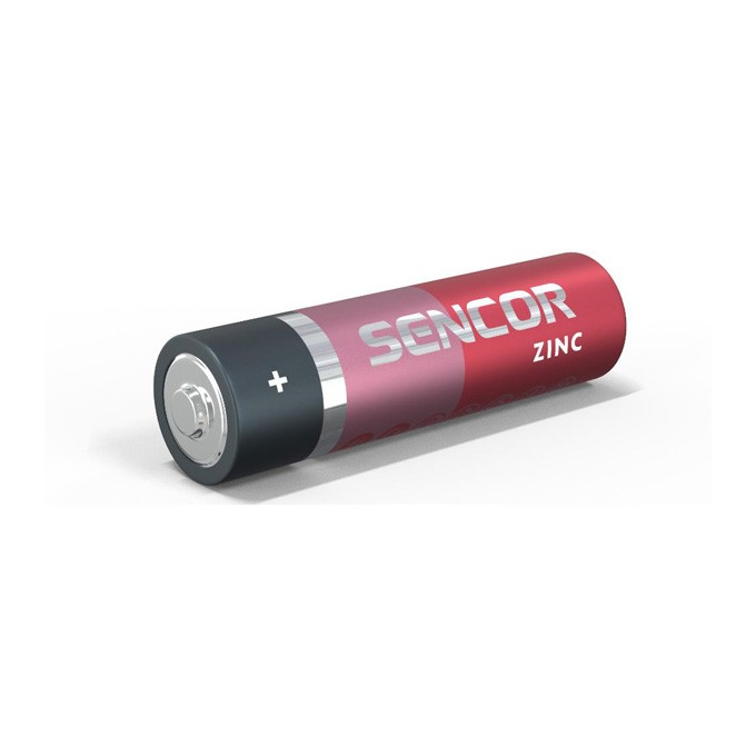 Bateria cynkowo-węglowa, AA (LR6), AA, 1.5V, Sencor, blistr, 4-pack