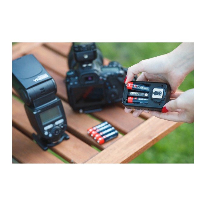 Bateria alkaliczna, AA-LR6 Mignon, AA, 1.5V, Verbatim, blistr, 8-pack, 49503