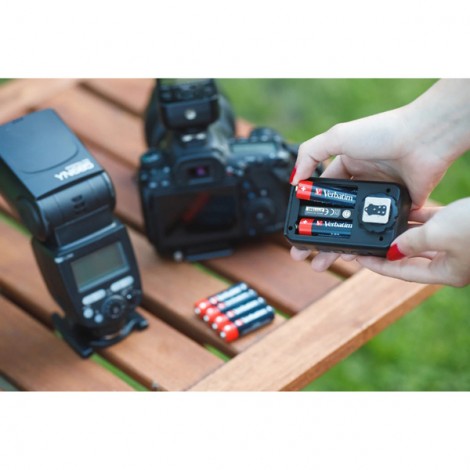 Bateria alkaliczna, AA-LR6 Mignon, AA, 1.5V, Verbatim, kartonik, 24-pack, 49505