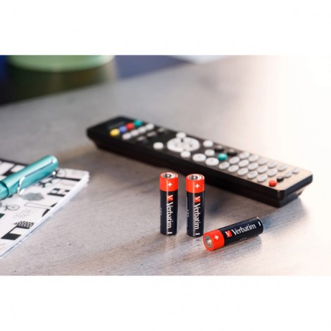 Bateria alkaliczna, AA-LR6 Mignon, AA, 1.5V, Verbatim, kartonik, 24-pack, 49505