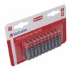 Bateria alkaliczna, AAA (LR03), AAA, 1.5V, Verbatim, blistr, 20-pack, 49876