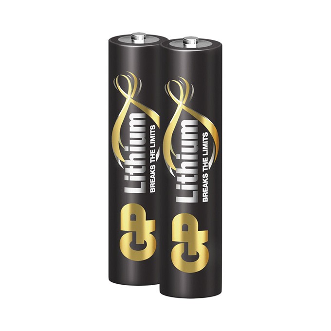 Bateria litowa, AAA (LR03), AAA, 1.5V, GP, blistr, 2-pack