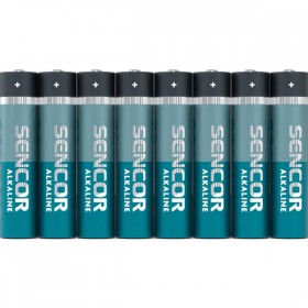 Bateria alkaliczna, AAA (LR03), AAA, 1.5V, Sencor, kartonik, 40-pack, 10x 4-pack
