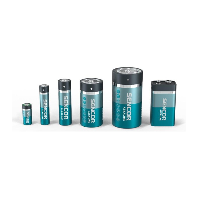 Bateria alkaliczna, AAA (LR03), AAA, 1.5V, Sencor, blistr, 10-pack