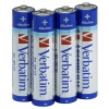 Bateria alkaliczna, AAA (LR03), AAA, 1.5V, Verbatim, blistr, 4-pack, 49920