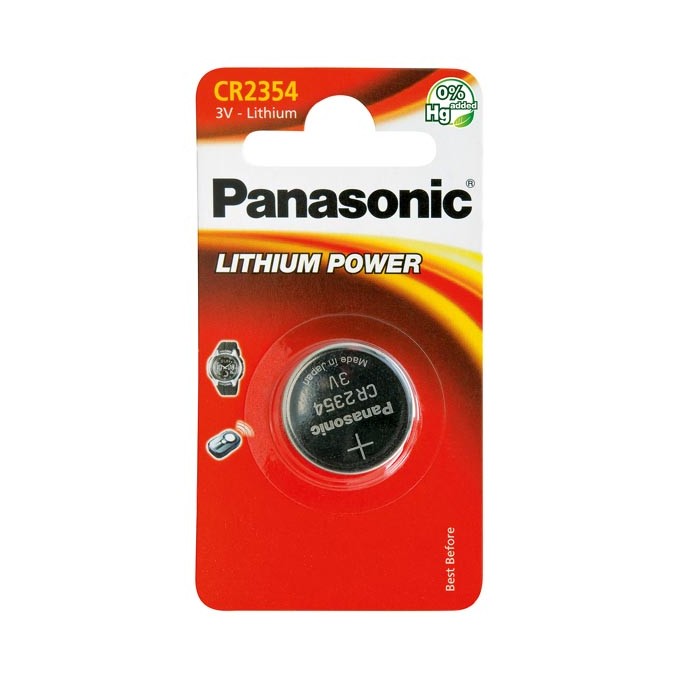 Bateria litowa, guzikowa, CR2354, 3V, Panasonic, blistr, 1-pack, 2B420587
