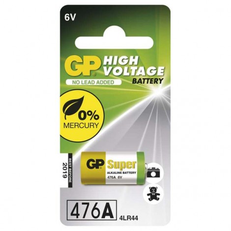 Bateria alkaliczna, 4LR44, 476A, 4LR44, 6V, GP, blistr, 1-pack