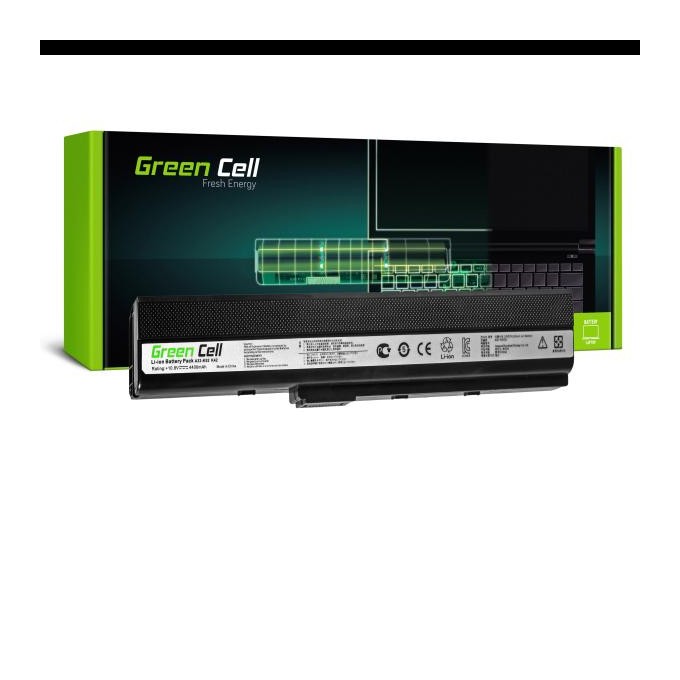 Green Cell baterie dla Asus A32-K52, K52 X52 A52, Li-Ion, 11.1V, 4400mAh, AS02