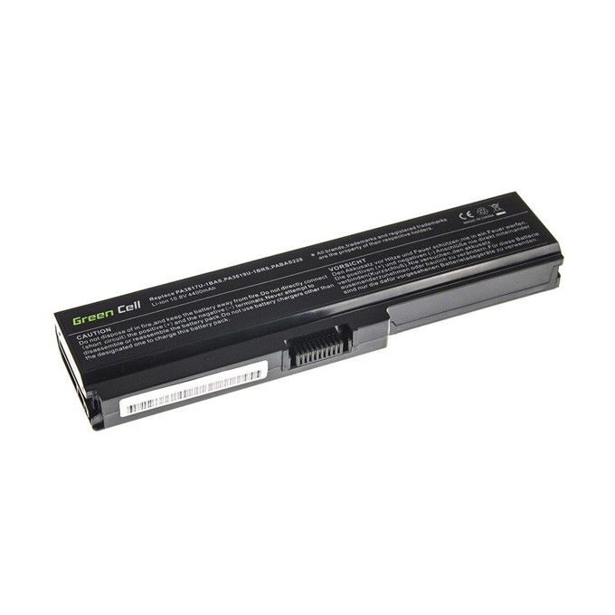 Green Cell baterie dla Toshiba Satellite C650, C650D, C655, C660, C660D, Li-Ion, 11.1V, 4400mAh, TS03