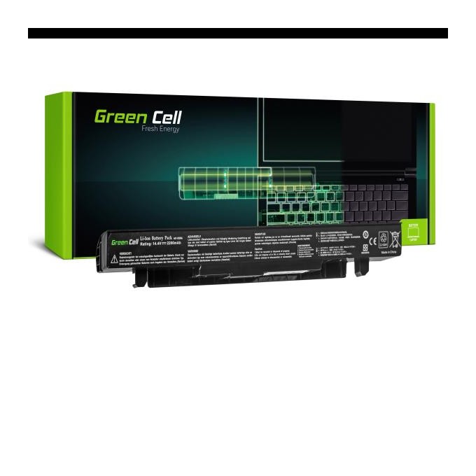 Green Cell baterie dla Asus A550, R510, R510C, X550, Li-Ion, 14.8V, 2200mAh, AS58
