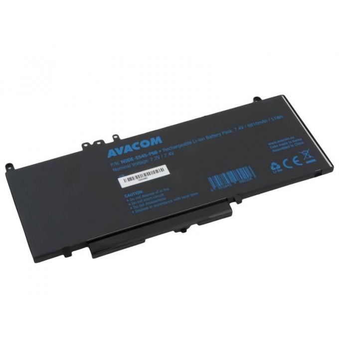 Avacom baterie dla Dell Latitude E5450, Li-Pol, 7.4V, 6810mAh, 51Wh, NODE-E545-P68