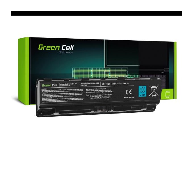 Green Cell baterie dla Toshiba Satellite C50, C50D, C55, C55D, C70, Li-Ion, 11.1V, 4400mAh, TS13V2