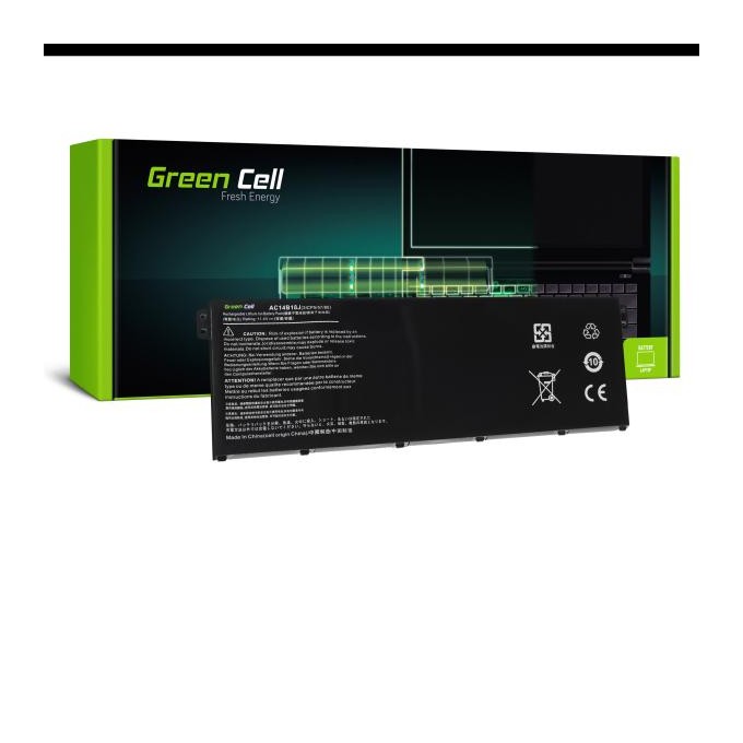 Green Cell baterie dla Acer Aspire E11 ES1-111M ES1-131 E15 ES1-512, Li-Ion, 11.4V, 2100mAh, AC52