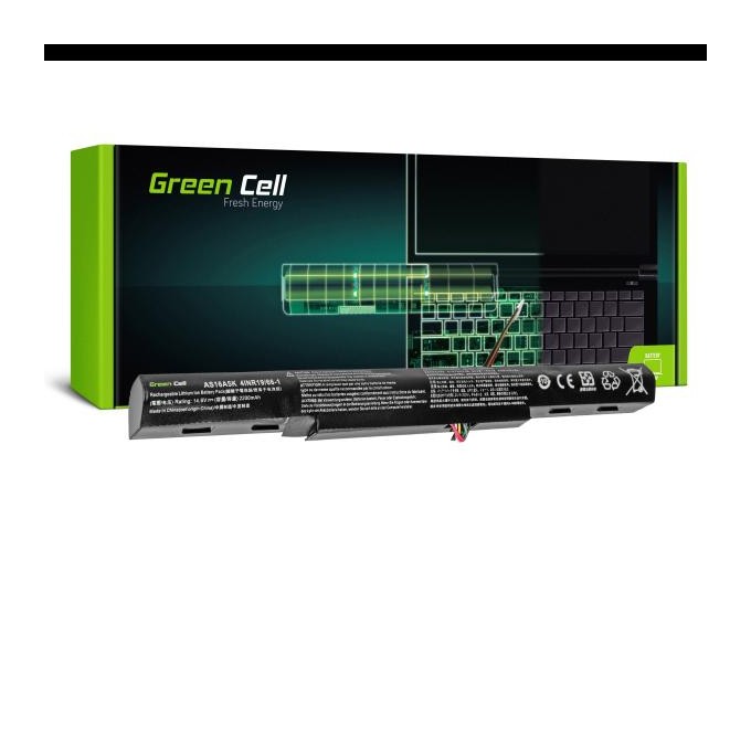 Green Cell baterie dla Acer Aspire E15 E5-575 E17 E5-774, Li-Ion, 14.4V, 2200mAh, AC51